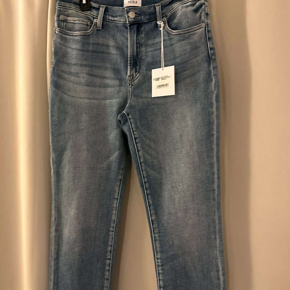Pistola Denim, Madi High Rise Modern Slim Denim, Paradise, Size 31, NWT